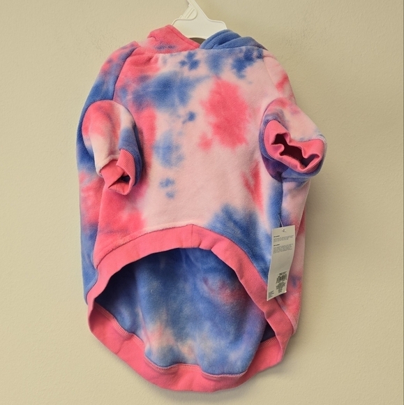 Old Navy Microfleece Critter Sweater Hoodie Tie Dye Unicorn - Picture 3 of 10